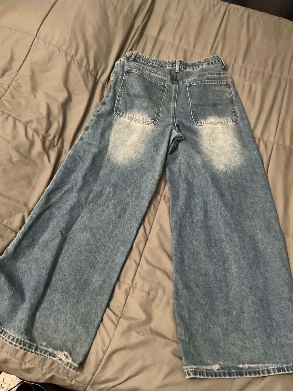 Edikted Light Blue Wide-Leg Women’s Jeans